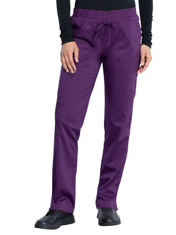 Cherokee Workwear Revolution Women's 5-Pocket Tapered Leg Scrub Pant
