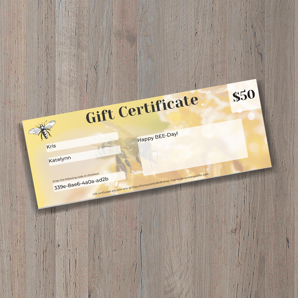 Gift Certificate