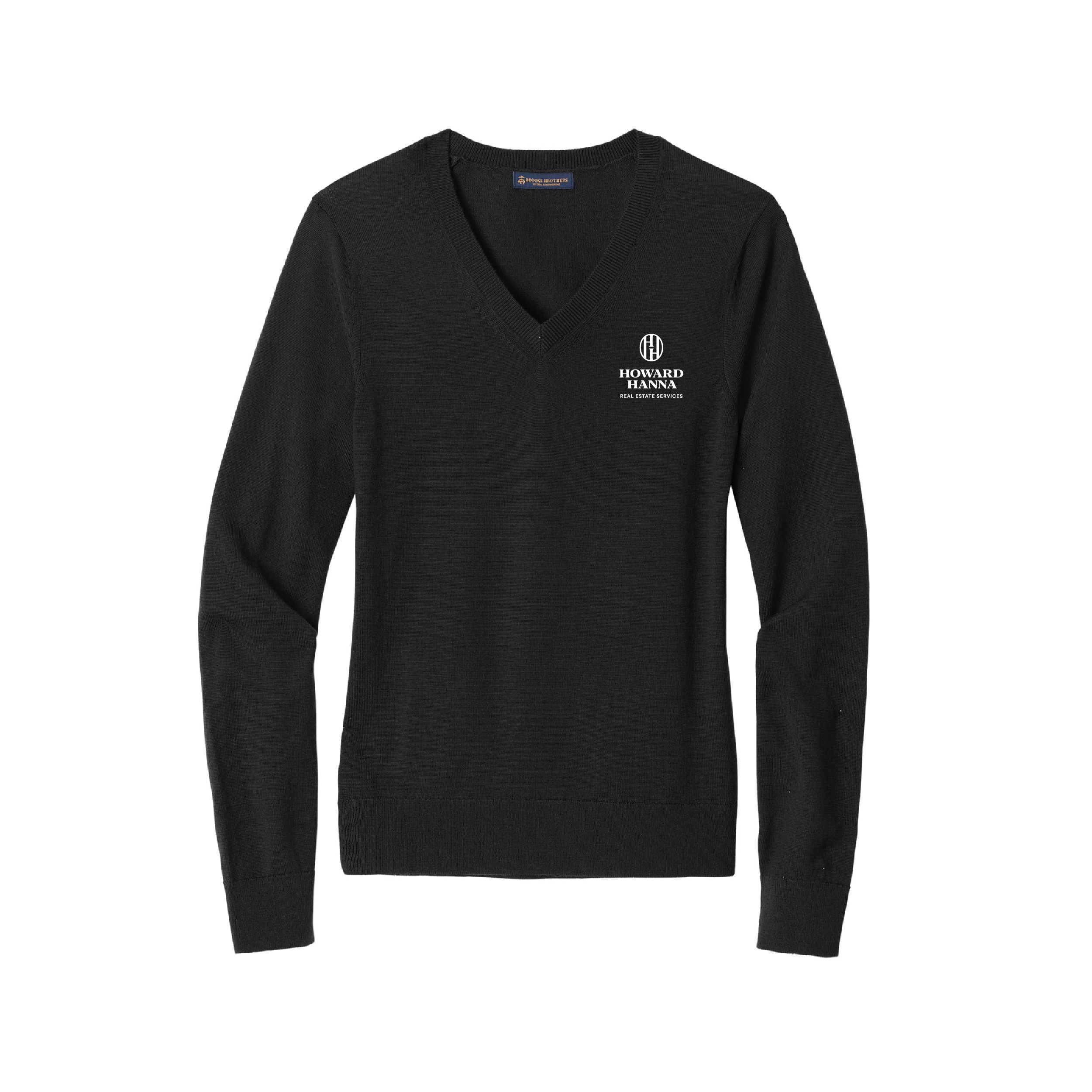 Women's Brooks Brothers Merino V-Neck Sweater