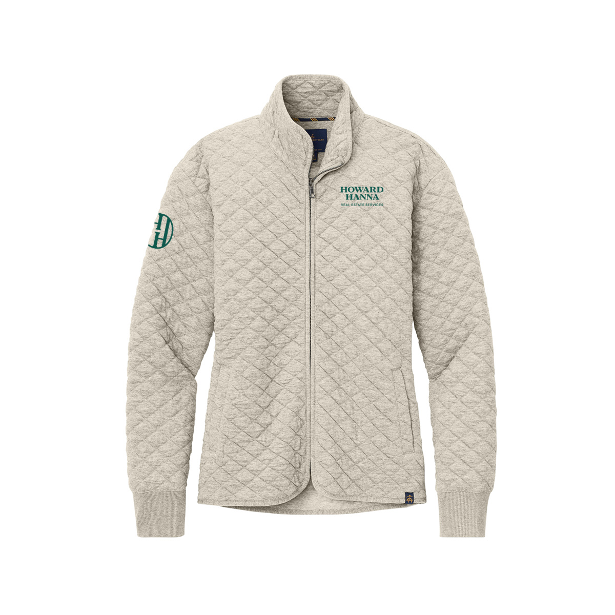 Women’s Brooks Brothers Diamond Quilt Full-Zip