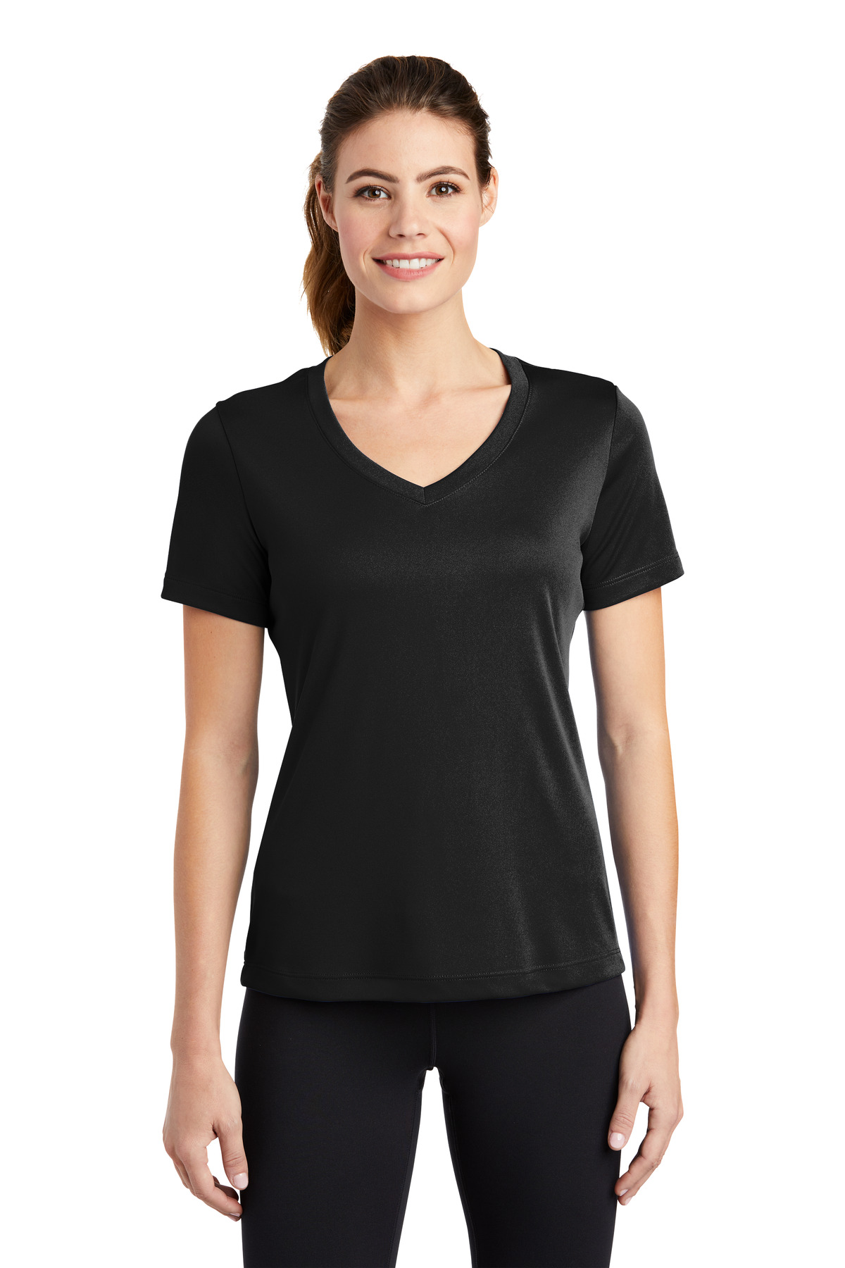 Sport-Tek Women's PosiCharge Competitor V-Neck Tee LST353
