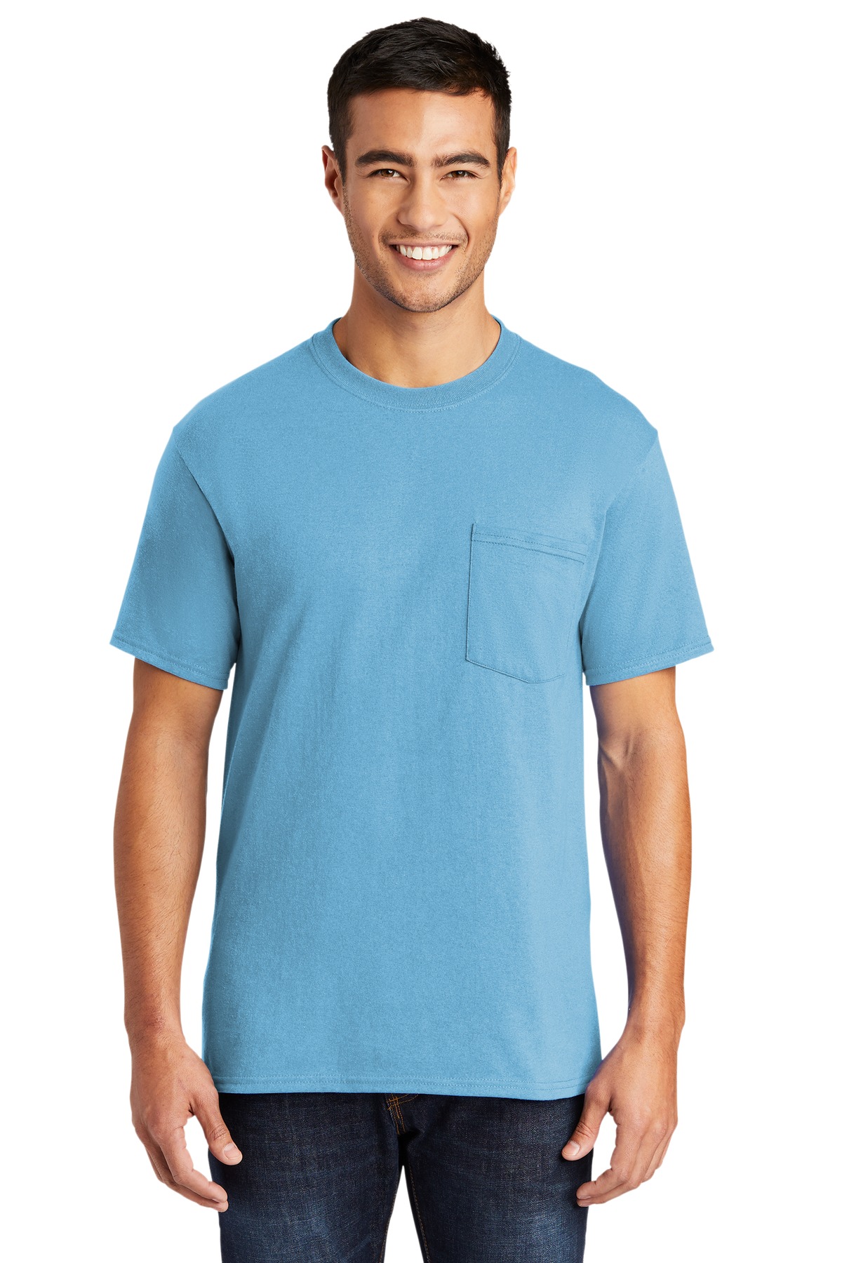 Port & Company Core Blend Pocket Tee PC55P
