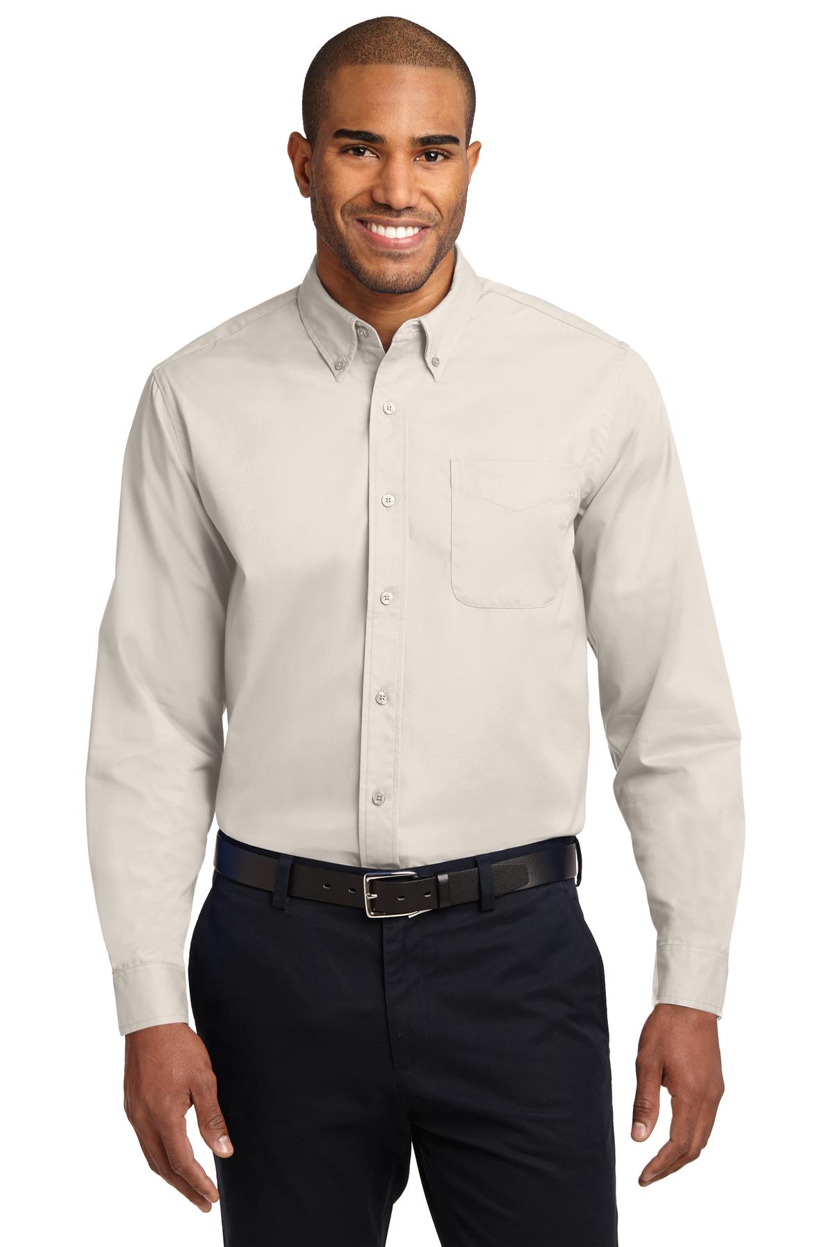 Port Authority Tall Long Sleeve Easy Care Shirt.  TLS608