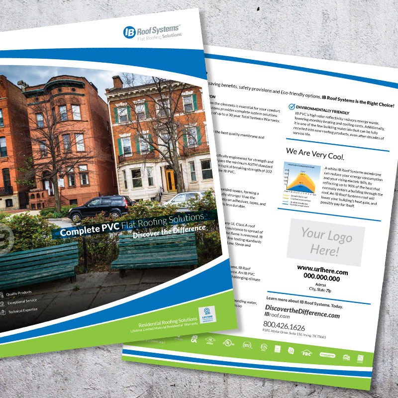 Co-Branded Residential Brochure (Row House Version)