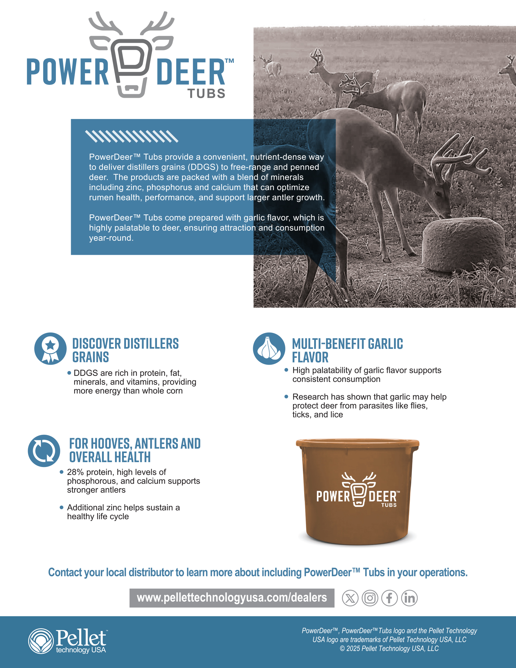 Power Deer Tubs One Page