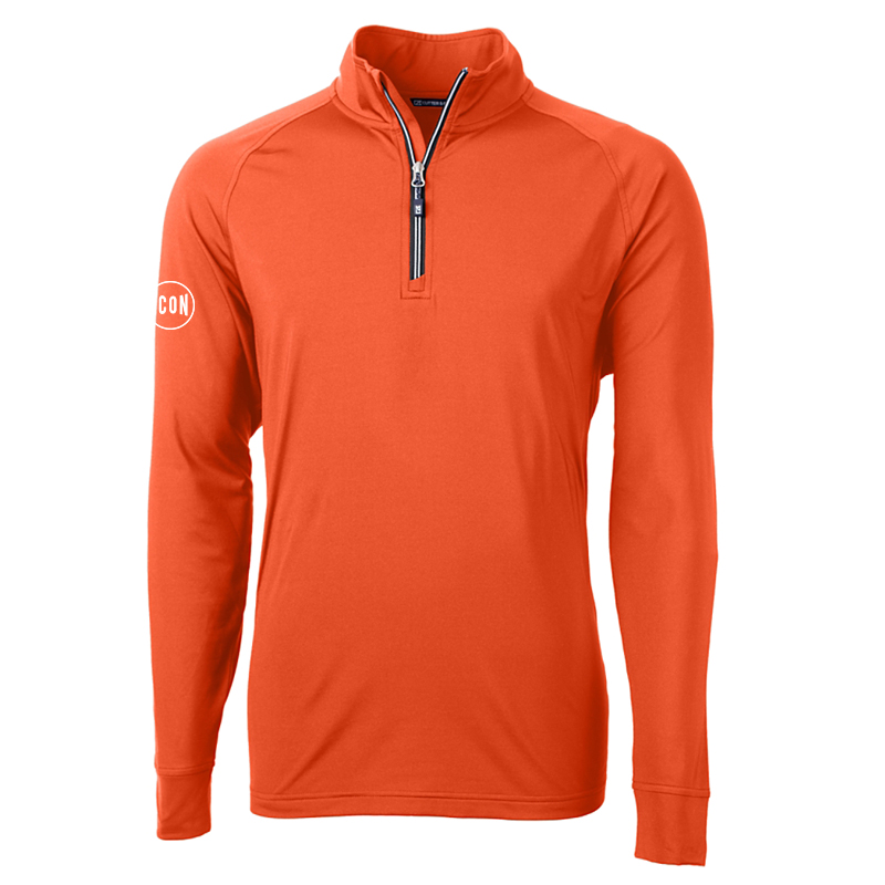 Cutter Buck Men's Eco Knit ¼ Zip Pullover