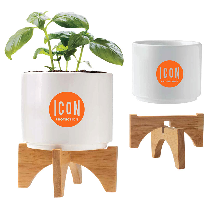 Icon Protection Ceramic Planter Set