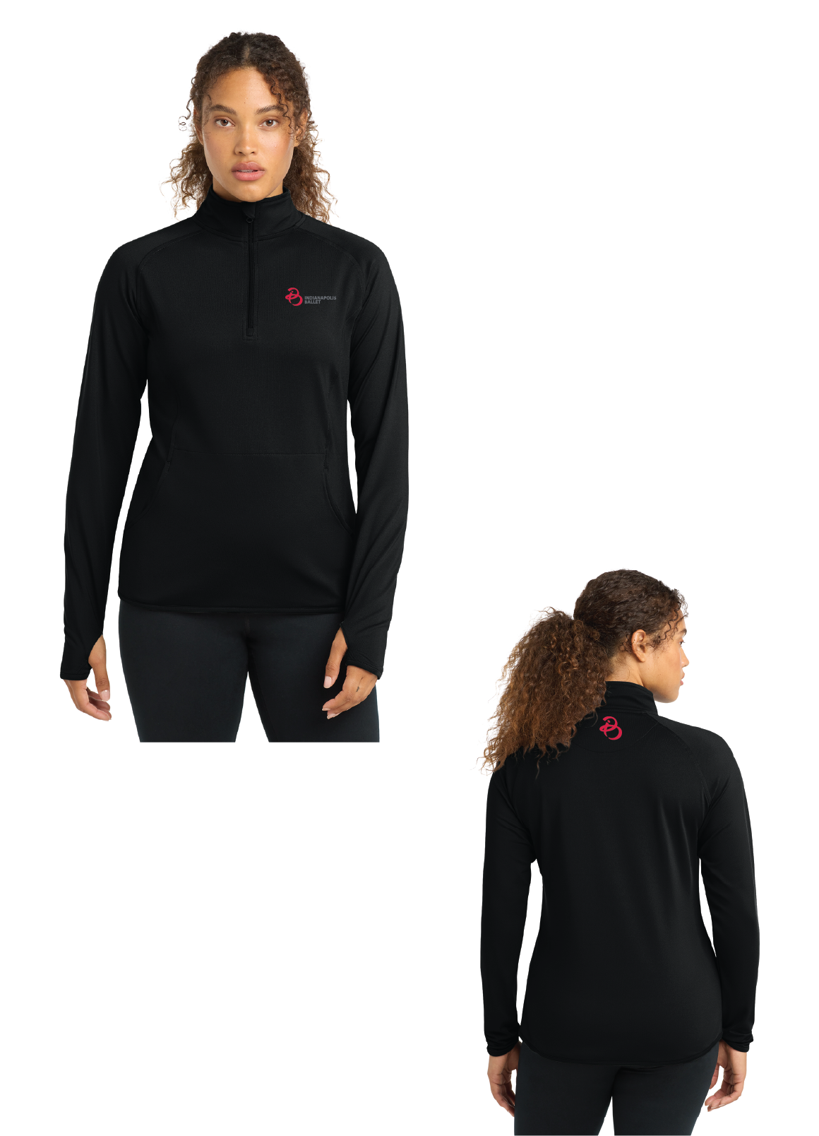 Sport-Tek® Women's Sport-Wick® Stretch 1/4-Zip Pullover