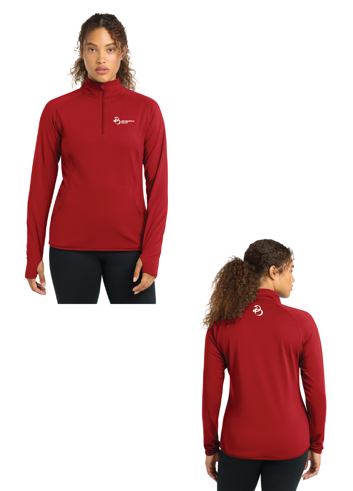 Sport-Tek® Women's Sport-Wick® Stretch 1/4-Zip Pullover