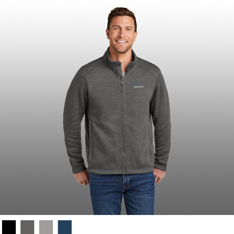 Port Authority® Arc Sweater Fleece Jacket