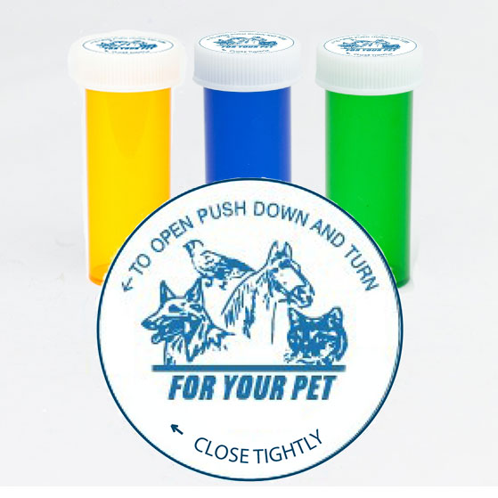 Veterinary Pill Vials