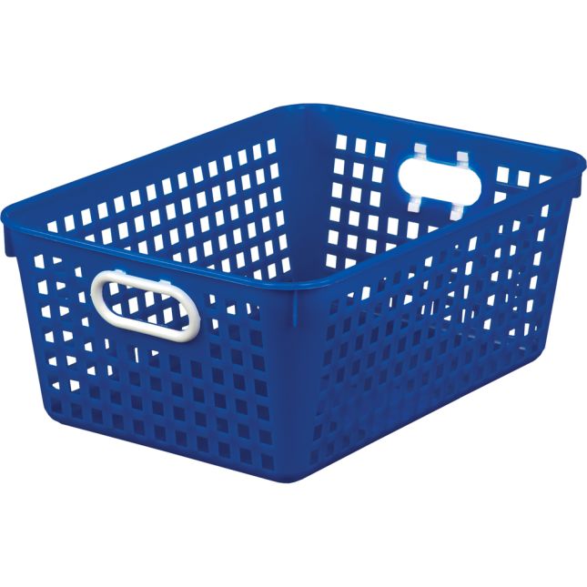 Baskets - Large Rectangle 13.25 x 10 x 5.5 Blue