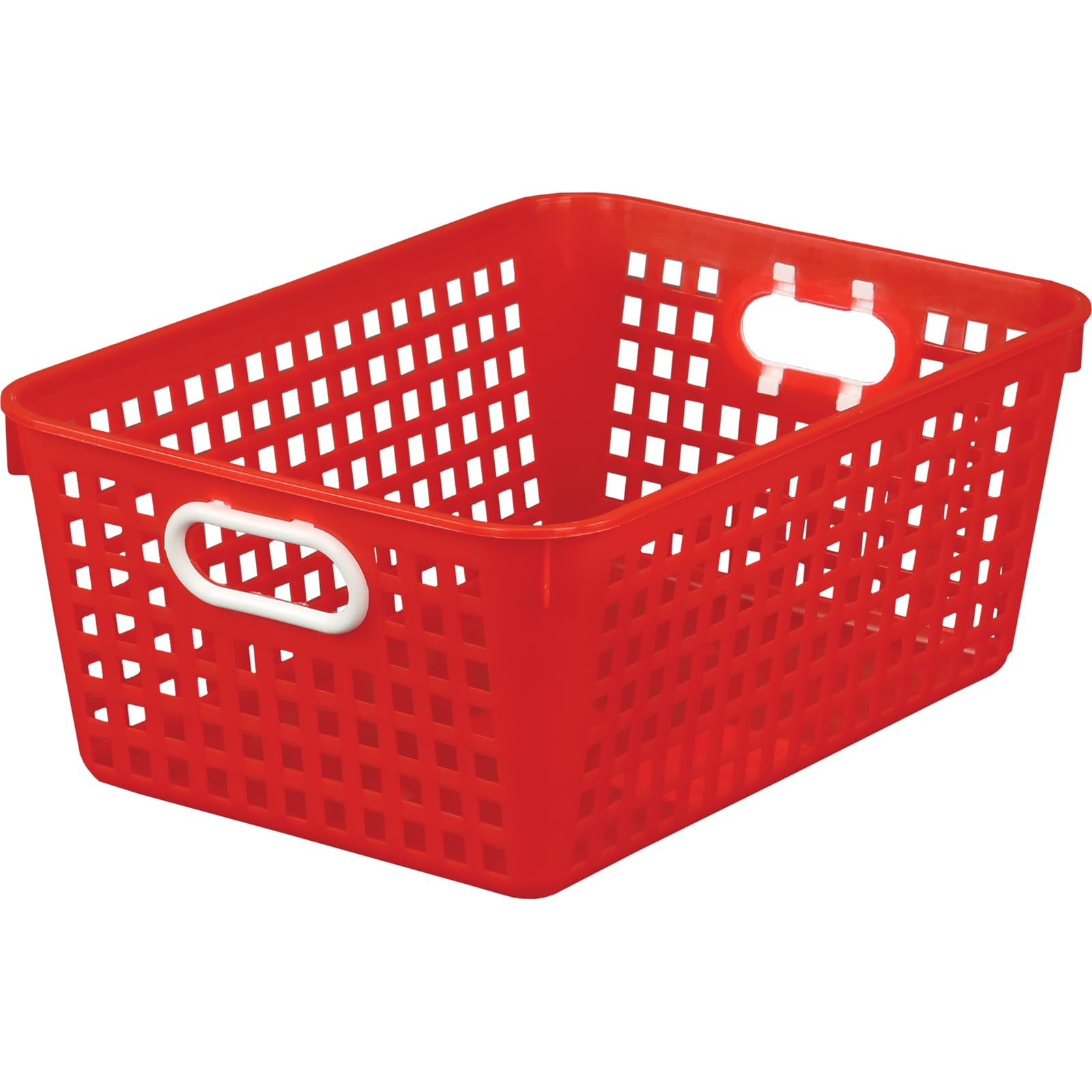 Baskets - Large Rectangle 13.25 x 10 x 5.5 Red