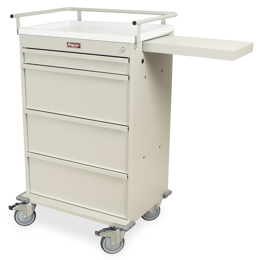 Value Punch Card Cart with Key Lock, 360 Capacity