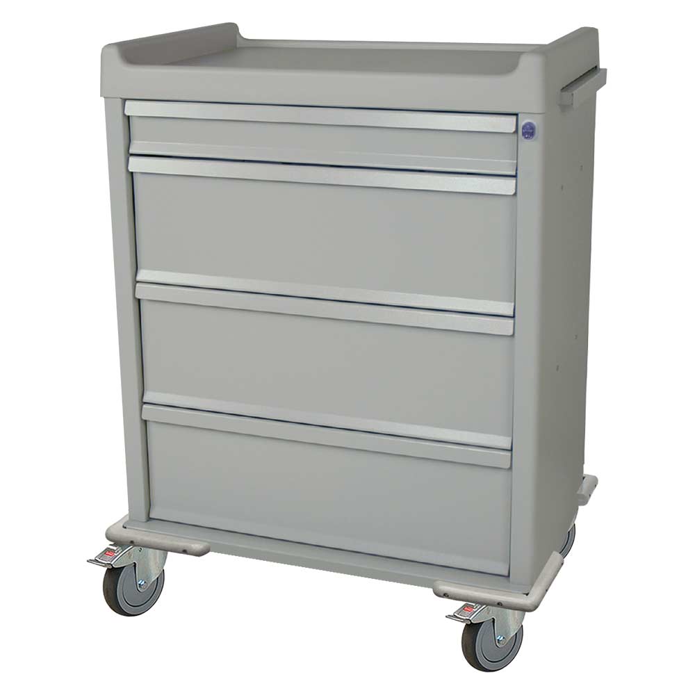 Standard Line Punch Card Medication Cart, Standard PKG