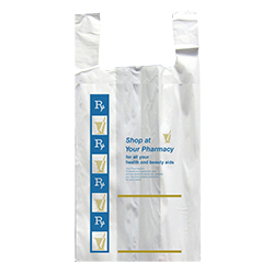 Bag #32-TY 9 X 5 X 18 Poly Plastic Handle Bags