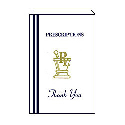 Bag #15 8.5 X 3.5 X 14.5 Prescription Medication Bags