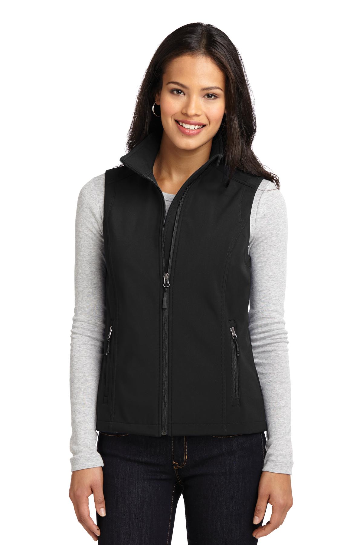 PA Ladies Core Soft Shell Vest. L325