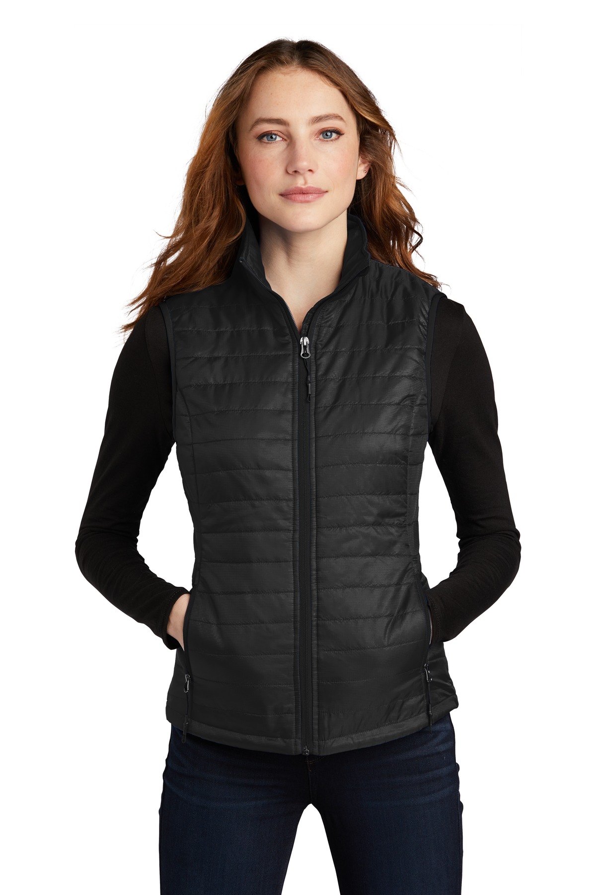 PA  Ladies Packable Puffy Vest L851