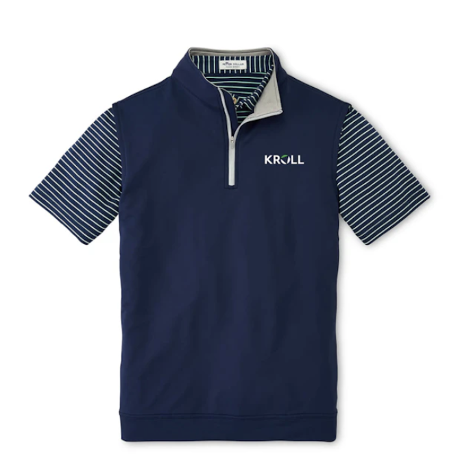 Peter Millar Men's Galway Performance Quarter-Zip Vest