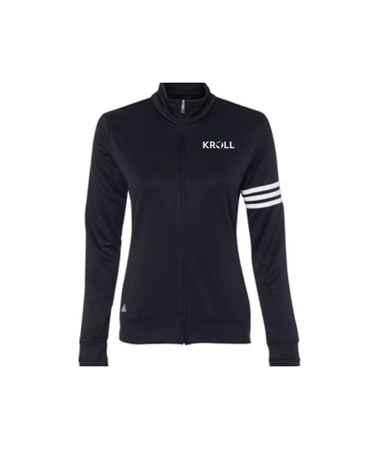 Adidas - Women's 3-Stripes French Terry Full-Zip