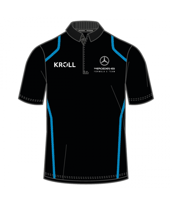 Mercedes Covered Button Polo Shirt - Men's