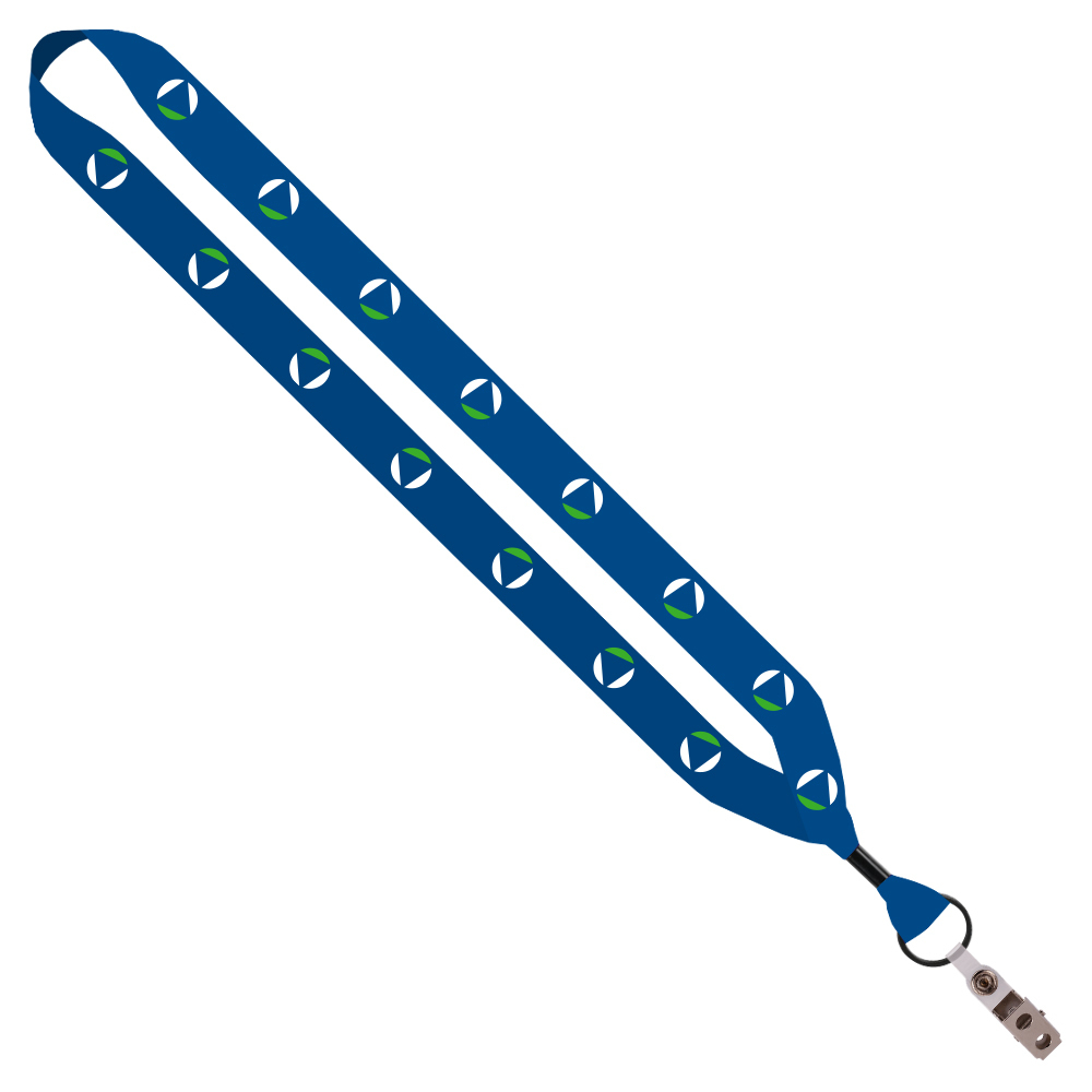 1" Wide Heavy Weight Satin Lanyard