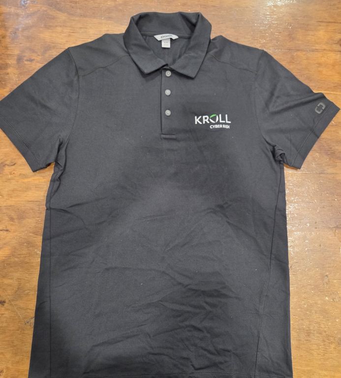 Ogio Mens Black Polos