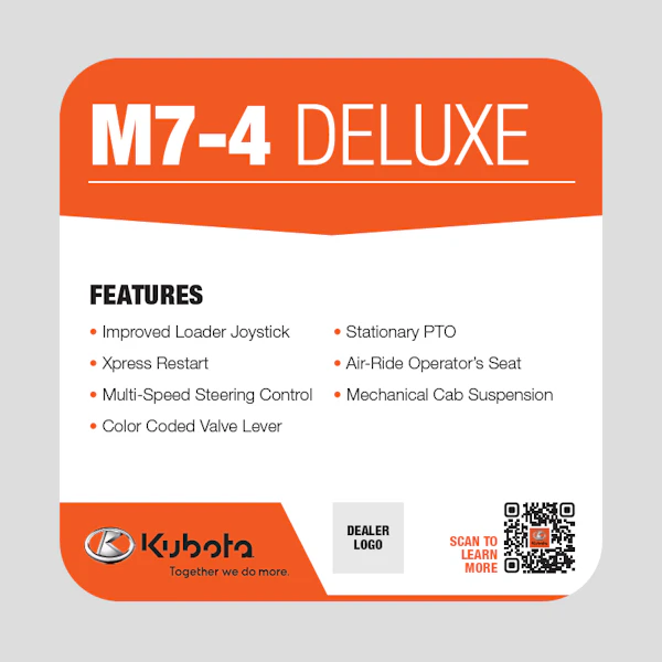 2024 M7 Deluxe WINDOW CLING