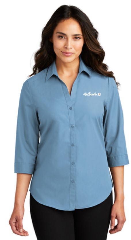SHORT SLEEVE BUTTON UP LADIES : FW-WE12