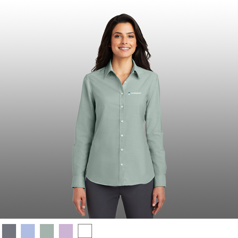 Port Authority® Ladies SuperPro™ Oxford Shirt