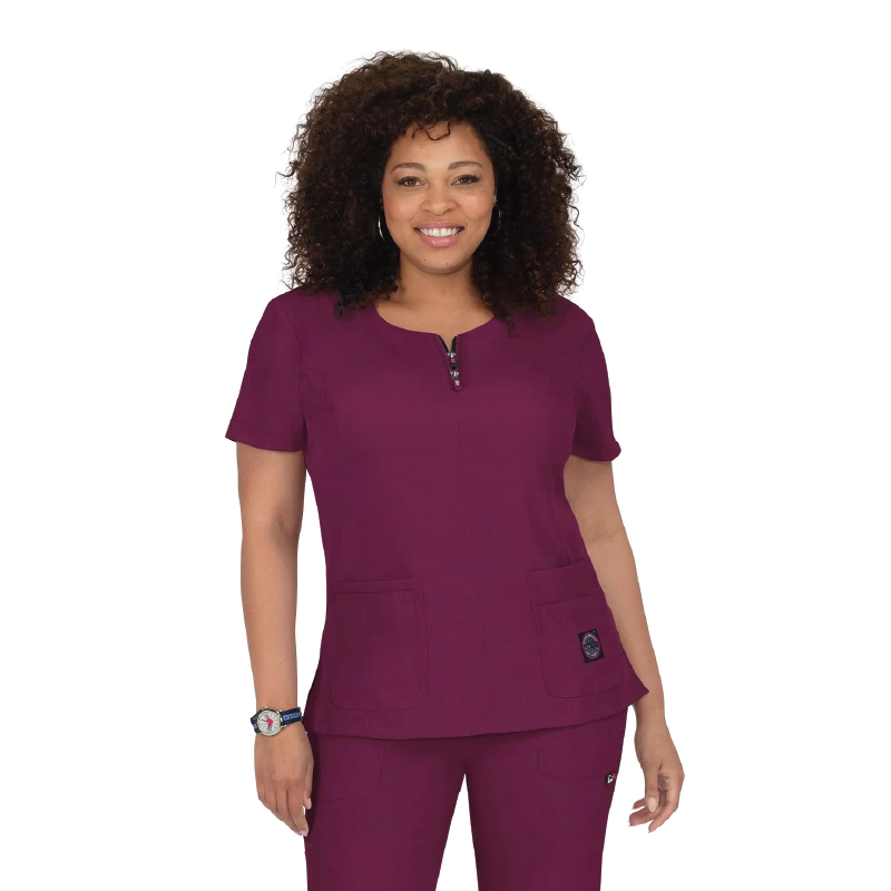 Koi Lite Serenity Top - Wine