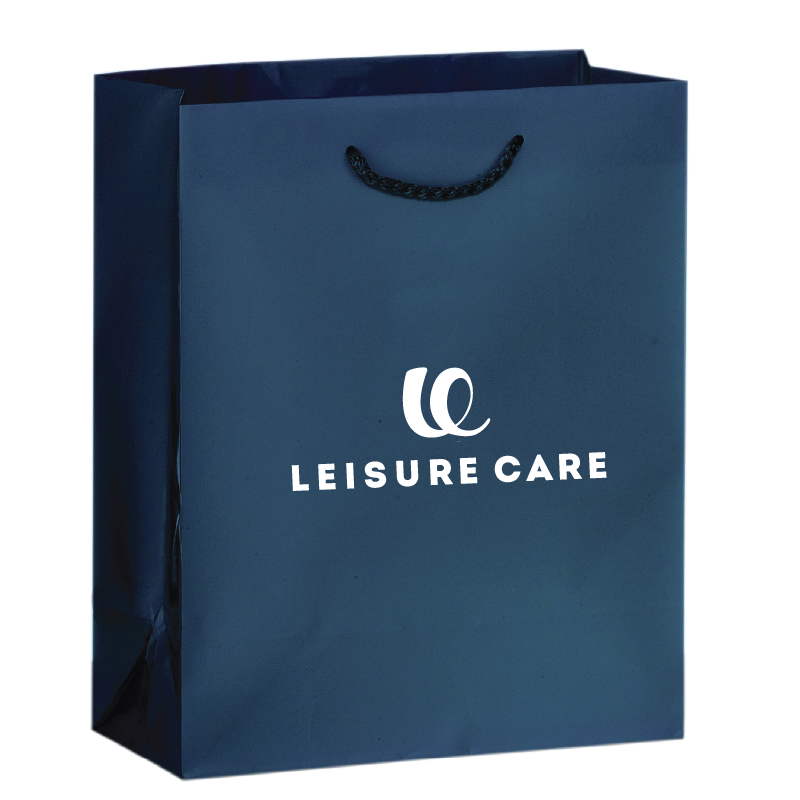 8x4x10 Matte Laminated Tote Bag
