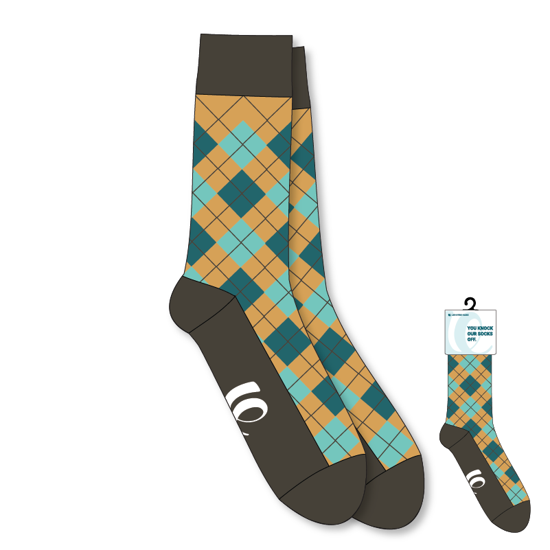 LC Knitted Dress Socks