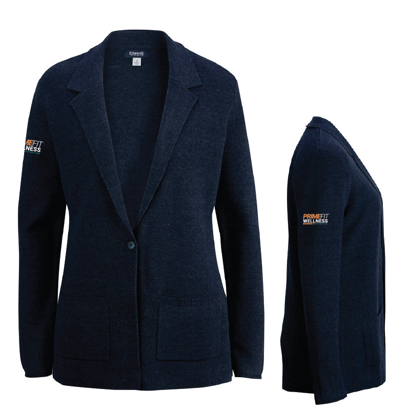 Sweater Blazer with the Prime Fit Logo