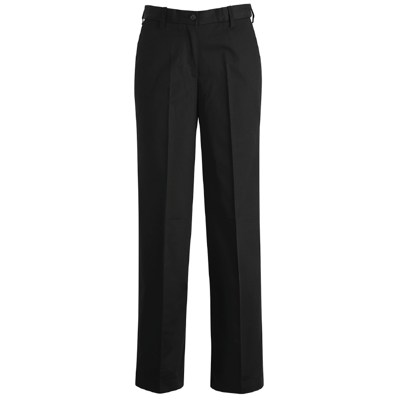 Ladies' EZ Fit Utility Chino Flat Front Pant