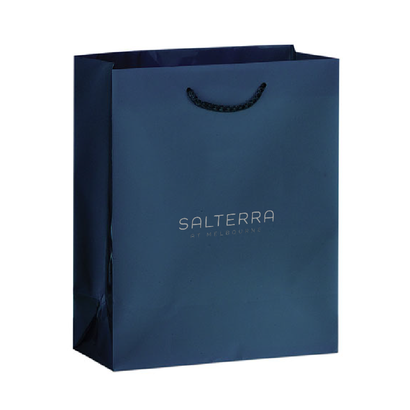 8x4x10 Matte Laminated Tote Bag