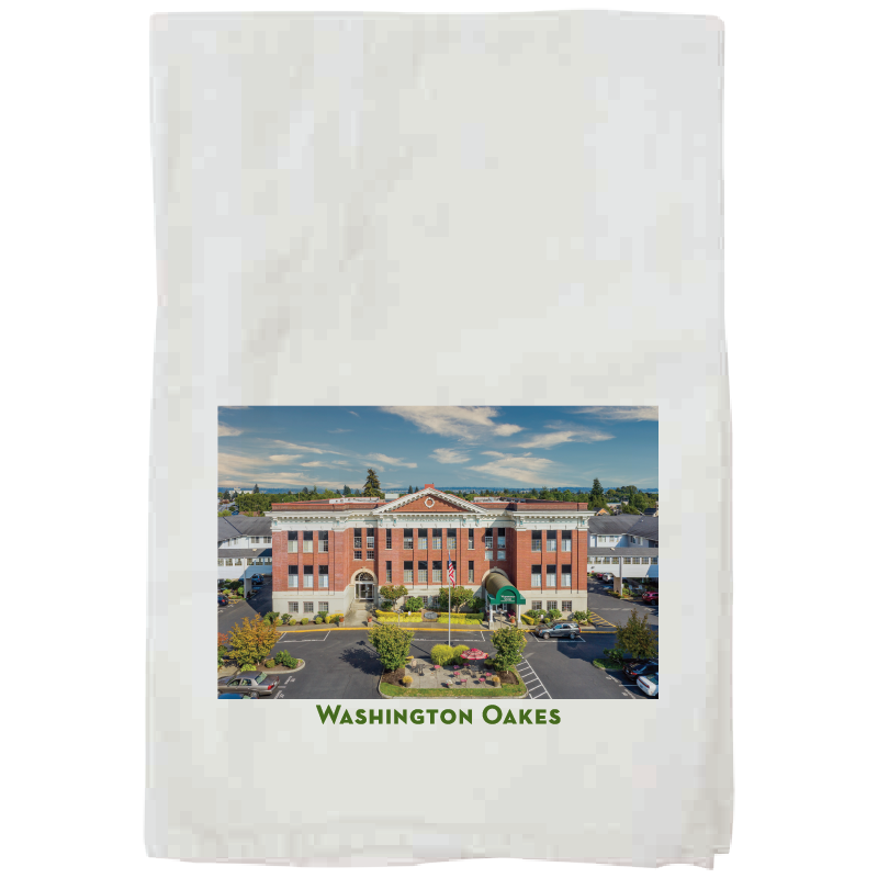 Full Color Square Cotton Tea Towel