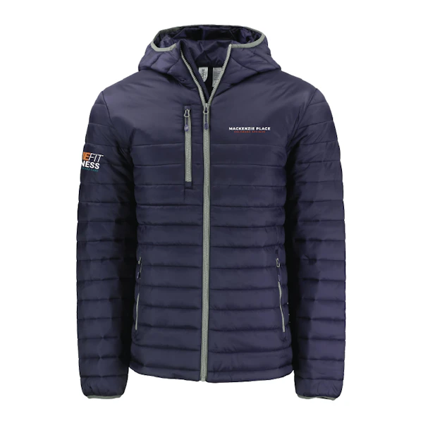 Men's Clique Insulated Puffer Full Zip Hooded Jacket