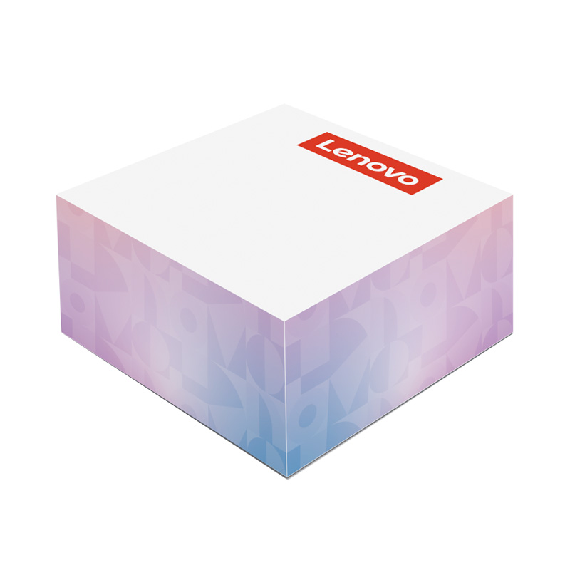 Sticky Note Cube (3" x 3" x 1-1/2") - White
