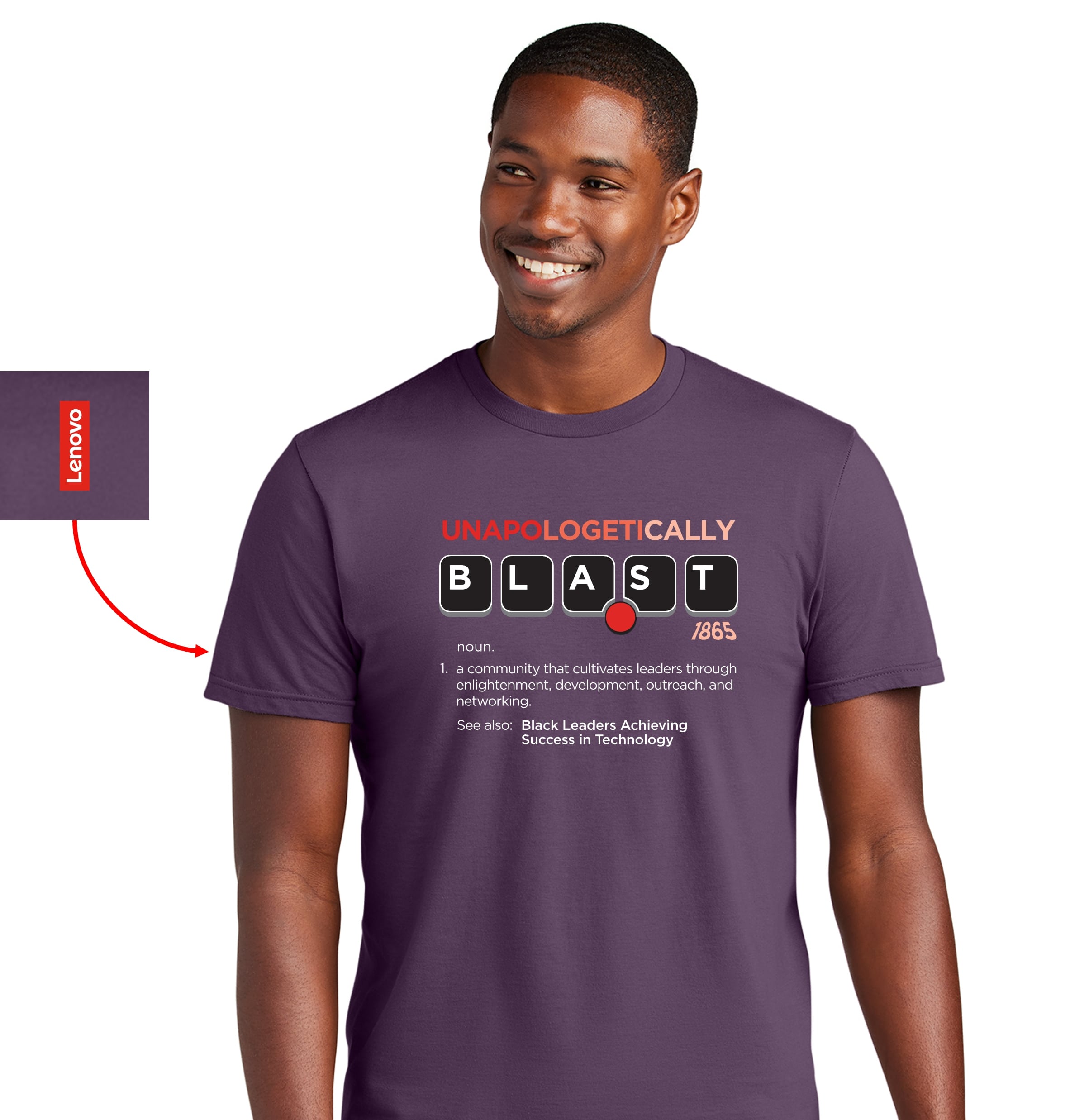 Lenovo Blast Juneteenth Track Point T-Shirts