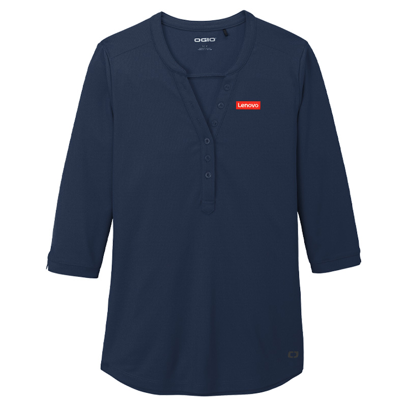 Ogio Ladies Jewel Henley