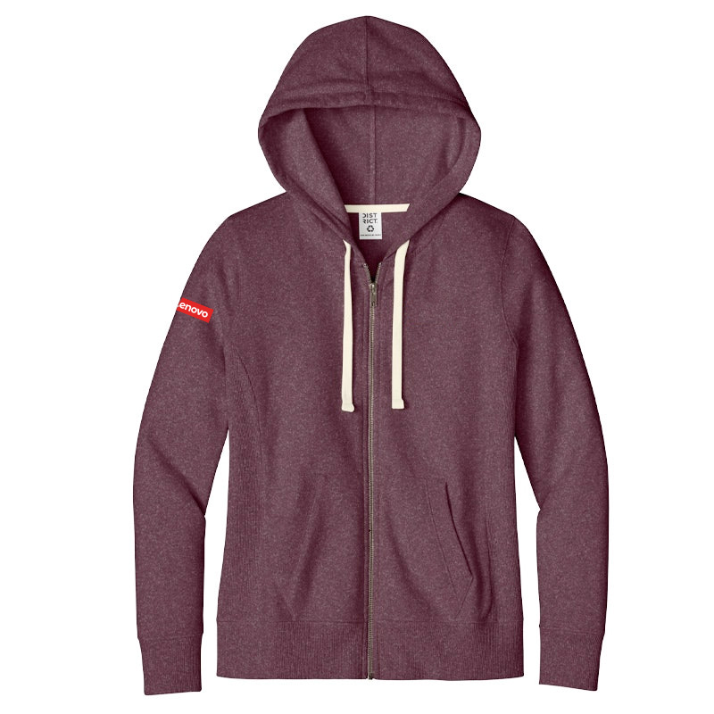 District Women's Re-Fleece Full-Zip Hoodie