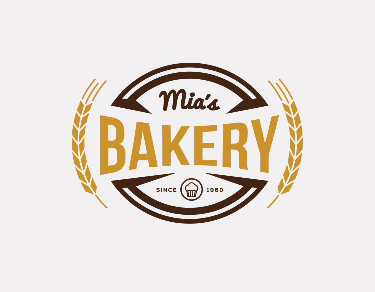 Mia's Bakery logo