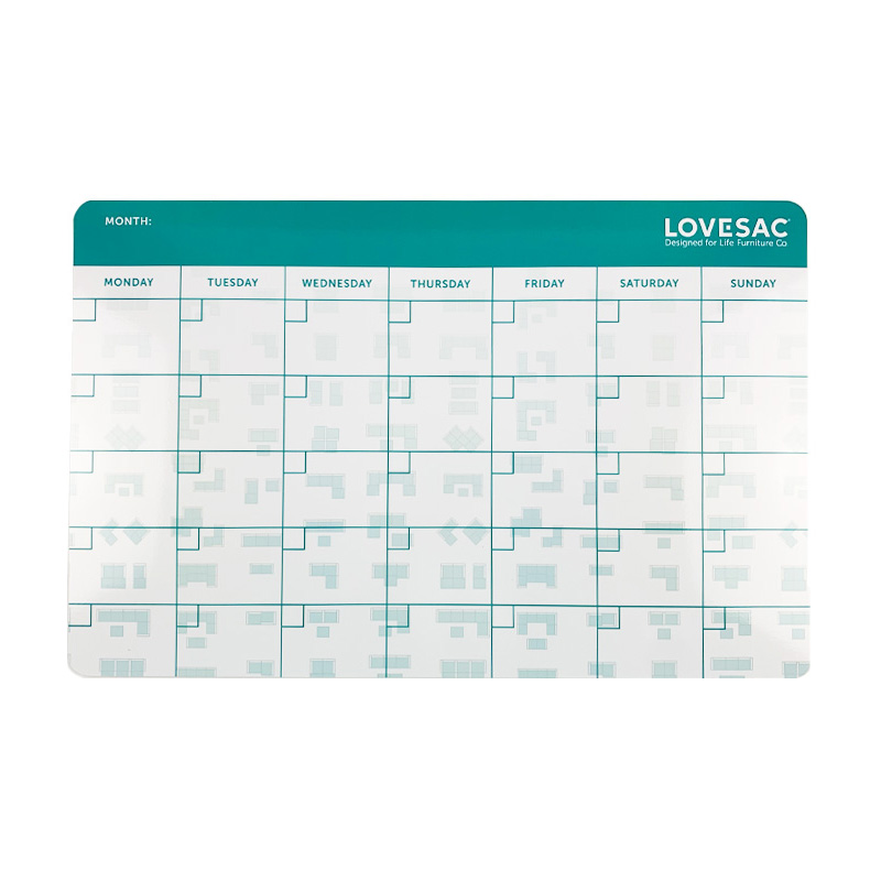 11"x17” Dry-Erase Calendar