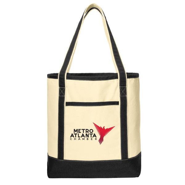 Large Cotton Canvas Tote - MAC