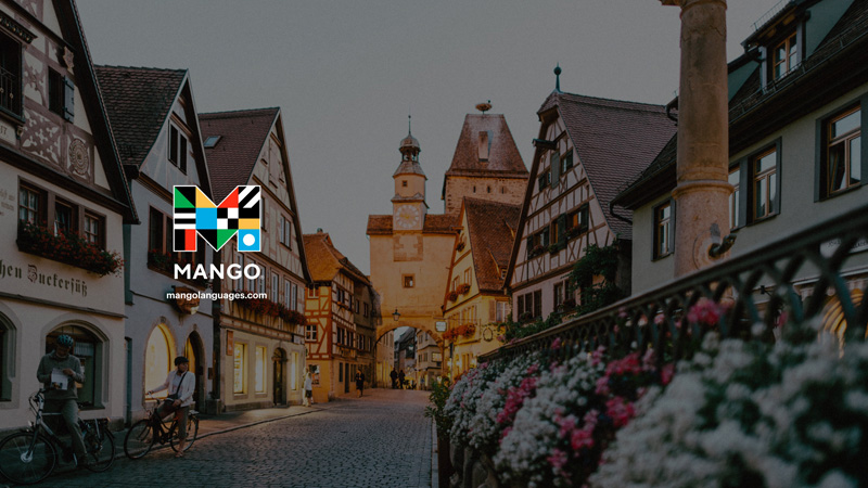 Mango Zoom Background - German