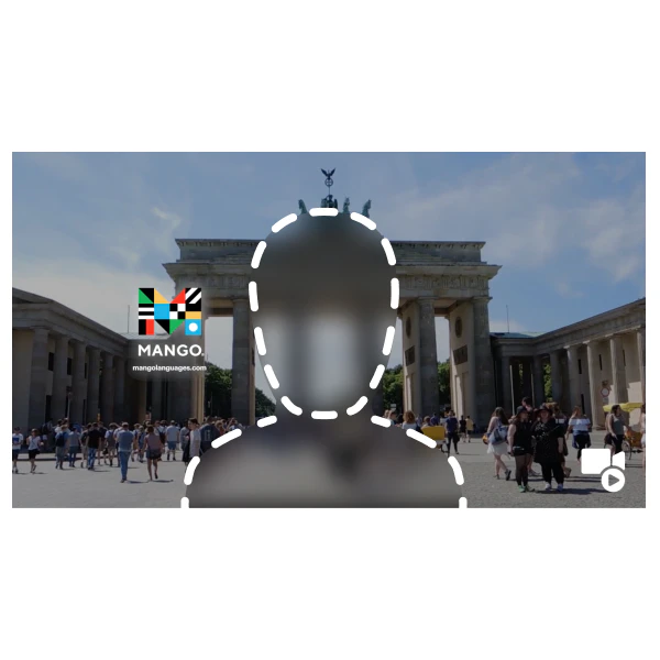 Mango Zoom Video Background - Brandenburg Gate