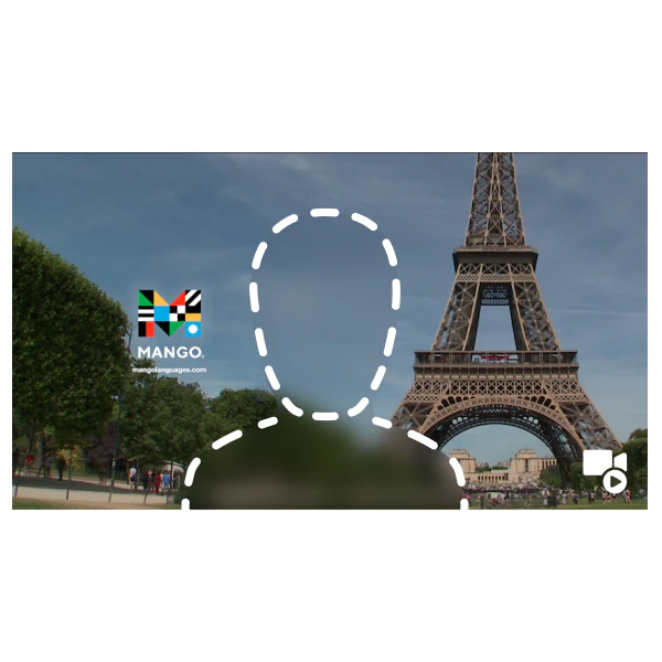 Mango Zoom Video Background - Eiffel Tower