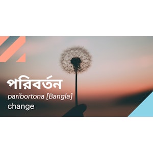Words | paribortona (Bangla) | Twitter